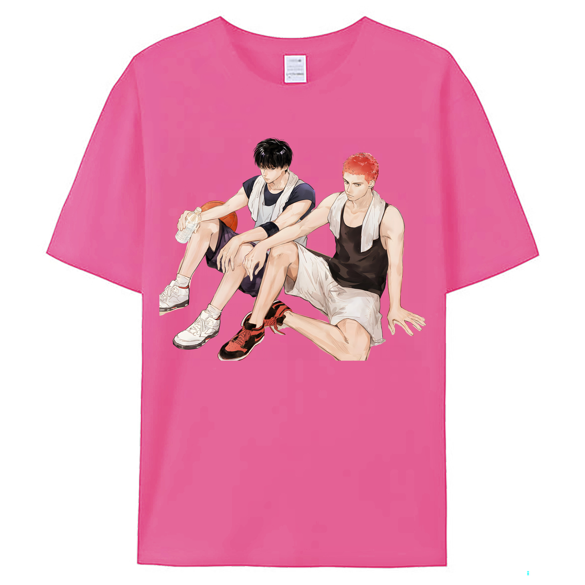 （画像用） SLAM DUNK／スラムダンク レディースカジュアルプリントTシャツ（綿100％）